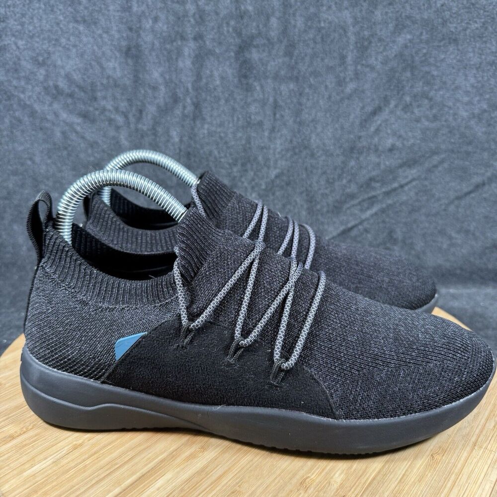 Women’s Black Athletic Slip-On Sneakers - Lightweight Comfort